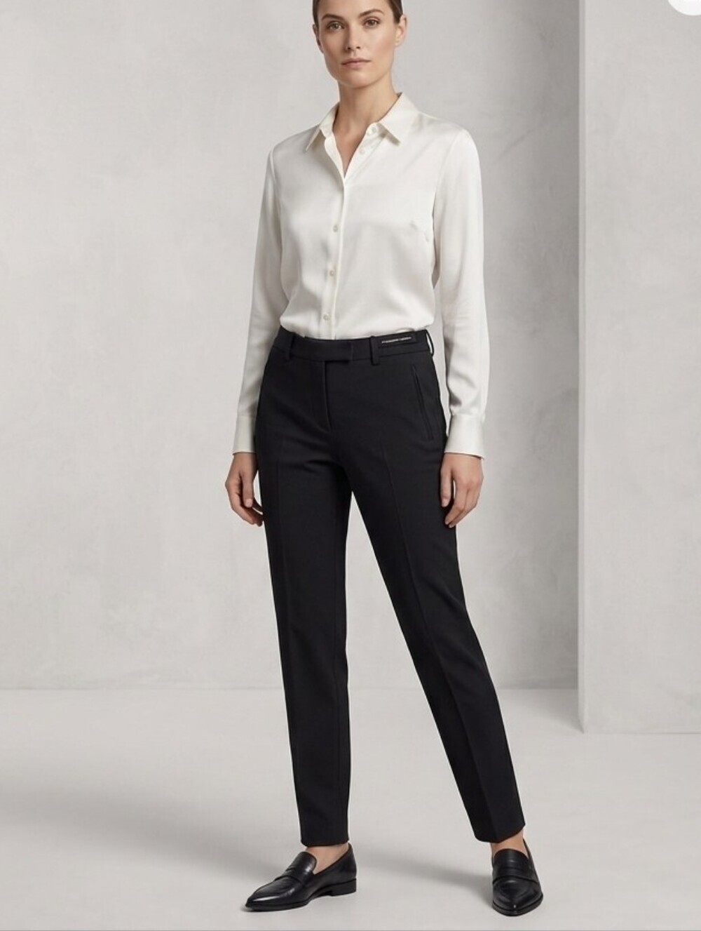 Porsche Design Women's Elegant Black Pants